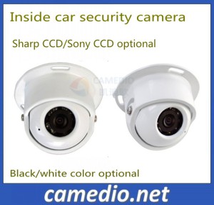 Waterproof & Night Vision CCD Inside Security Camera for Bus