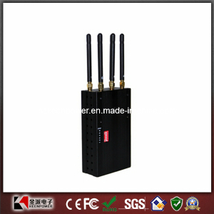 6 Antennas Handheld WiFi GPS Cell Phone Jammer